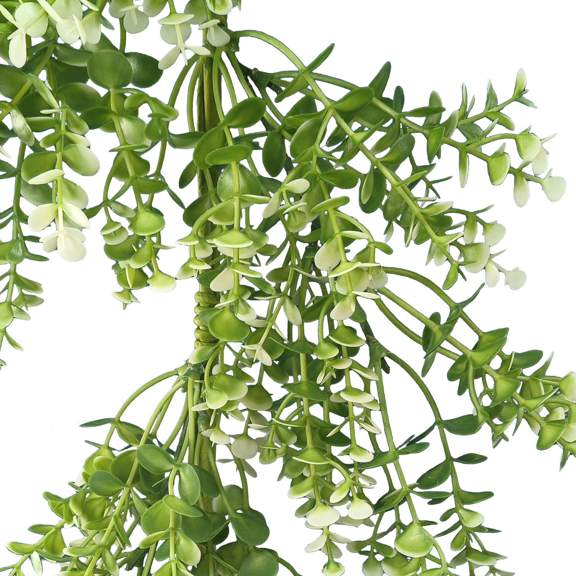 slide 2 of 3, 6 ft Green & Cream Eucalyptus Garland by Ashland, 6 ft