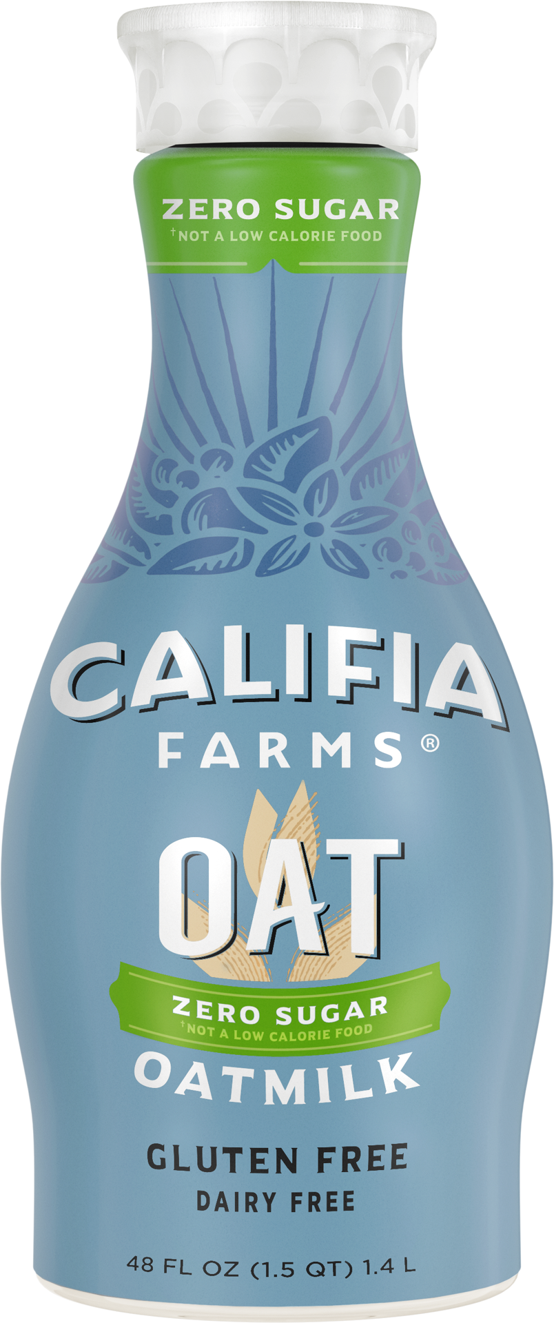slide 1 of 2, Califia Farms Zero Sugar Oat Milk, 48 fl oz