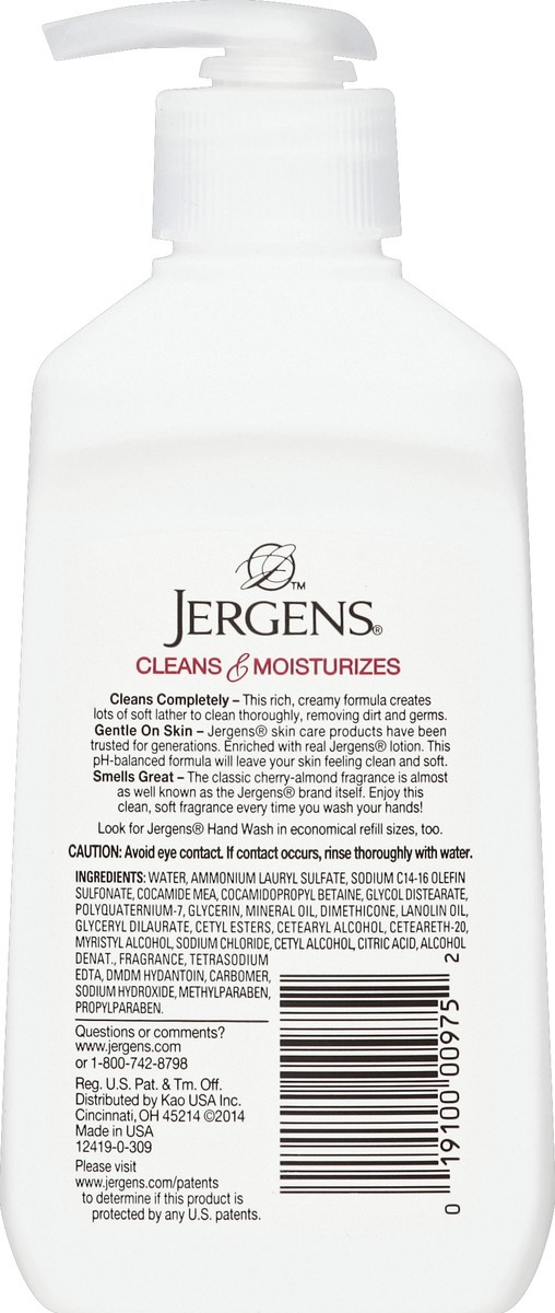 slide 3 of 3, Jergens Hand Wash 7.5 oz, 7.5 oz