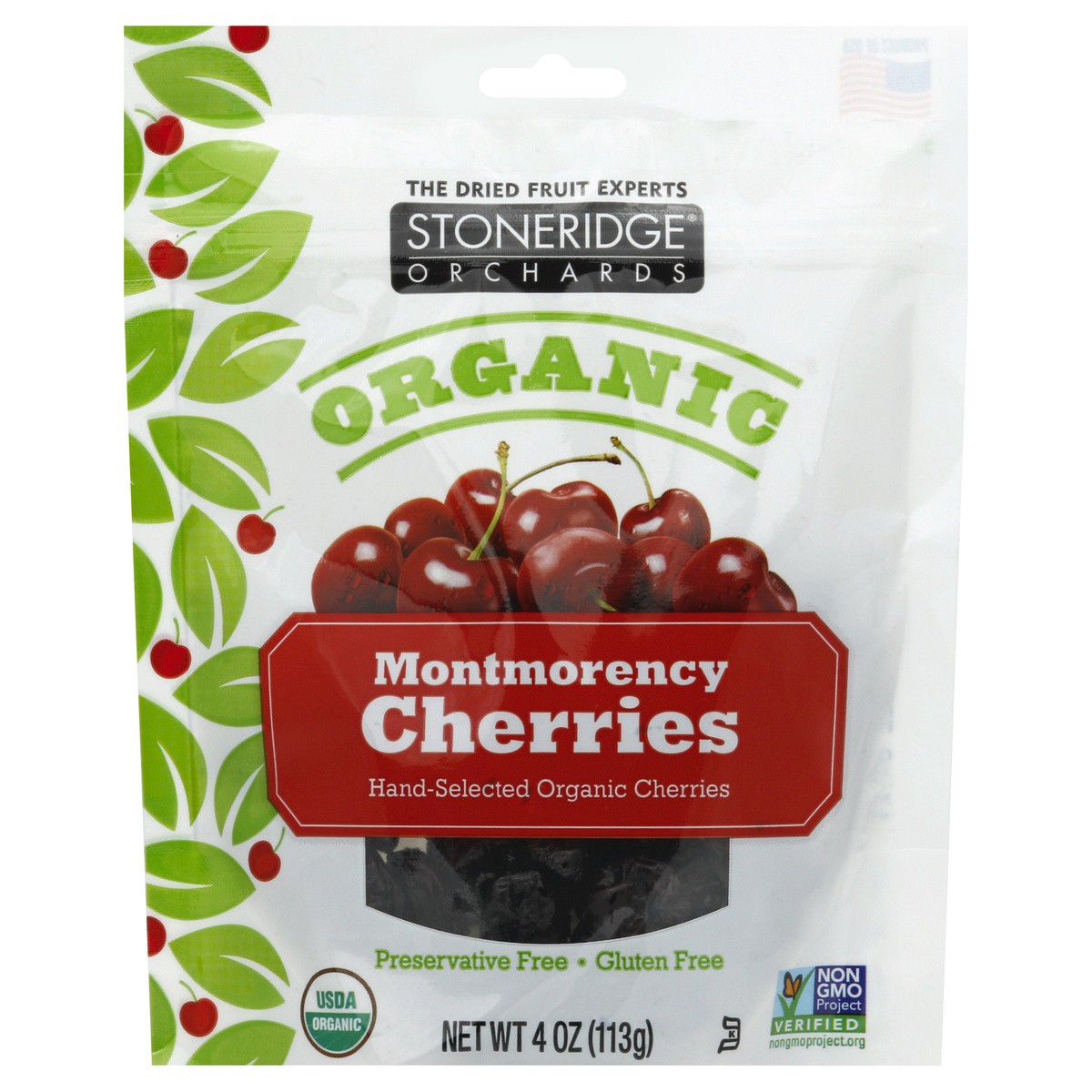 slide 1 of 7, Stoneridge Orchards Creamery Orchards Organic Cherries, 4 oz