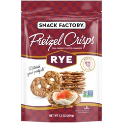 Snack Factory Rye Pretzel Crackers
