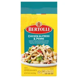 Bertolli Chicken Alfredo & Penne Frozen Meals With Broccoli, Portabella Mushrooms & Tomatoes, 22 oz.