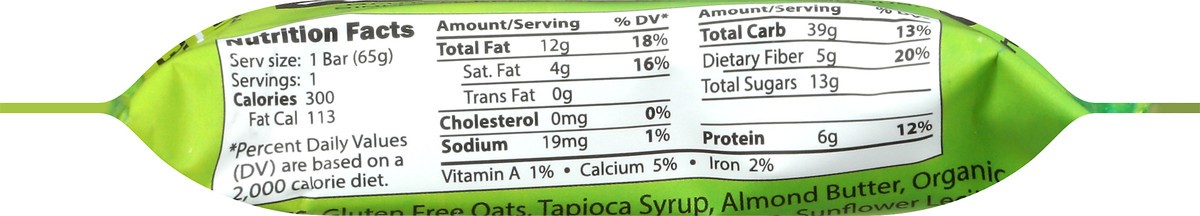 slide 9 of 9, Why Bars Apple Almond Superfood Snack Bar 2.3 oz, 2.3 oz
