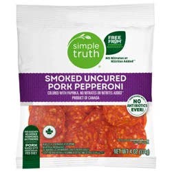 Simple Truth® Smoked Uncured Pork Pepperoni
