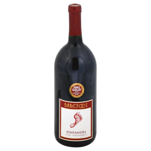 slide 1 of 3, Barefoot Zinfandel 1.5 lt, 1.5 liter