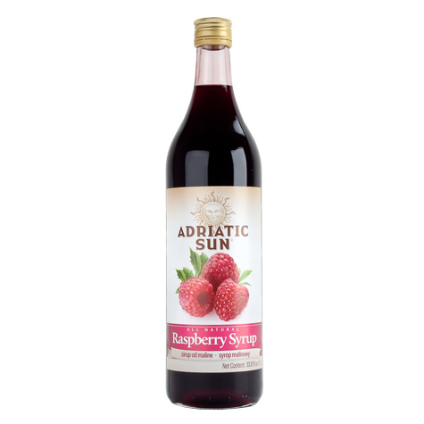 slide 1 of 1, Adriatic Sun Syrup Raspberry, 1 liter