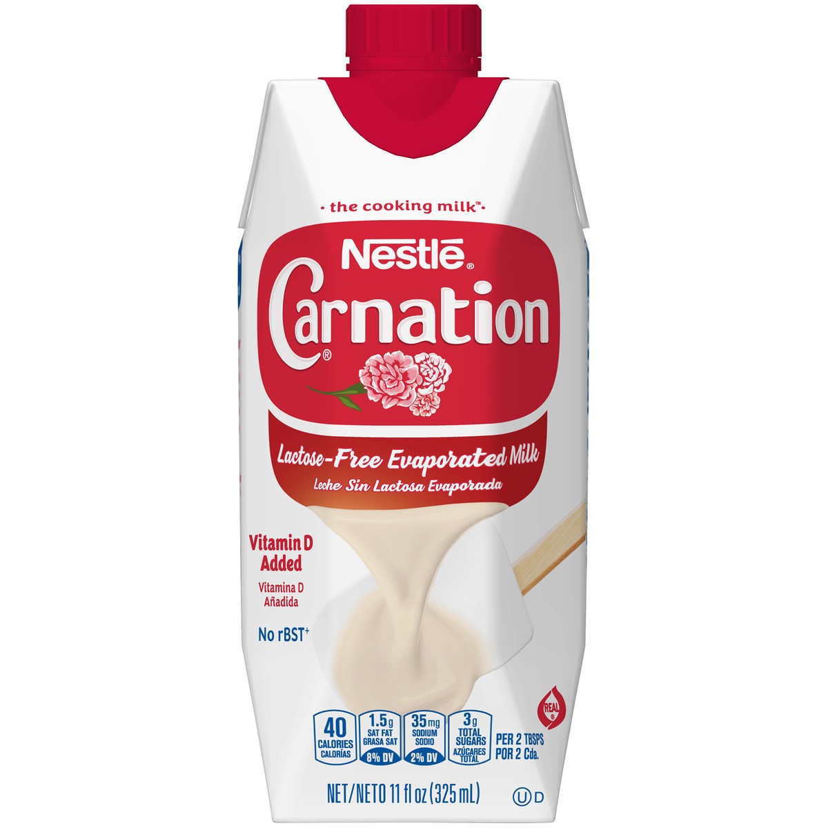 slide 1 of 1, CARNATION Lactose Free Evaporated Milk - Milk Substitute for Sweet and Savory Recipes, Rich and Delicious Evaporated Milk with No Lactose, 11 fl. oz, 11 fl oz