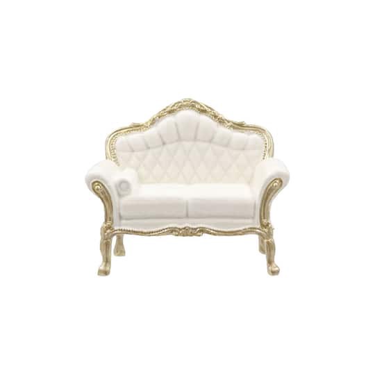 slide 1 of 4, Mini Ornate Sofa Decoration By Ashland, 1 ct