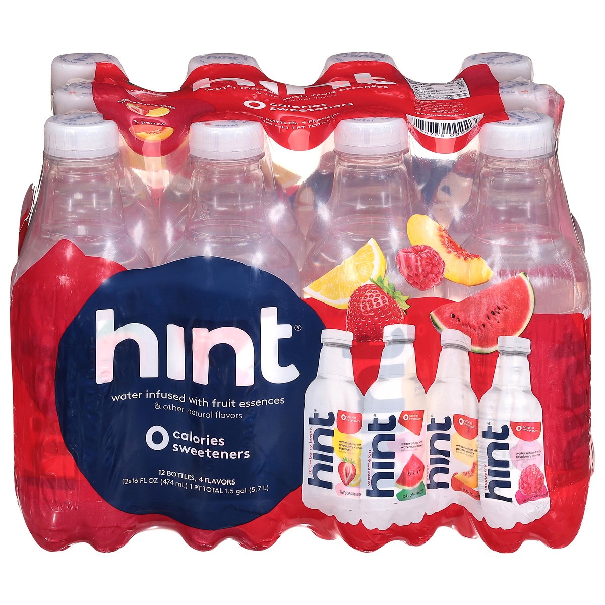 slide 1 of 9, Hint Assorted Water 12 - 16 fl oz Bottles, 12 ct