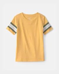 Oshkosh Boys Striped Short-Sleeve T-Shirt - Yellow - 12