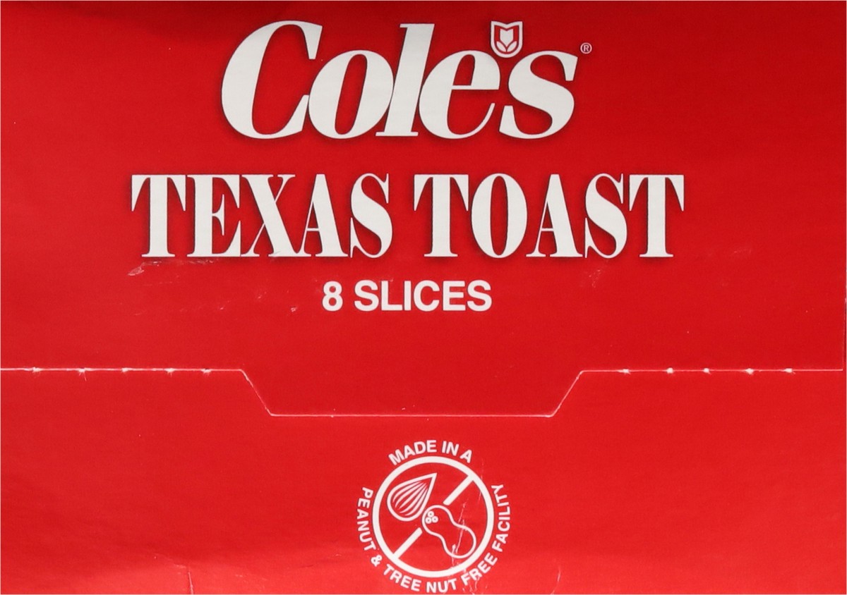 slide 9 of 9, Cole's Garlic Texas Toast 8 ea, 8 ct