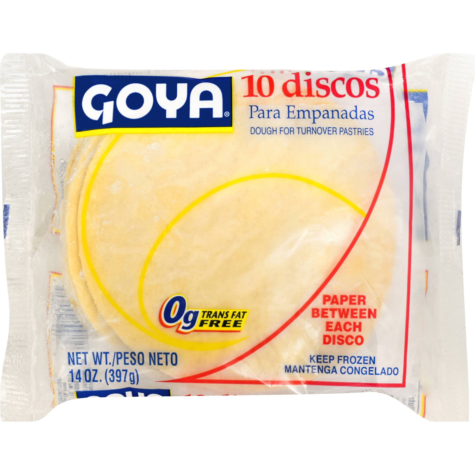 slide 1 of 2, Goya Discos Para Empanadas, 14 oz