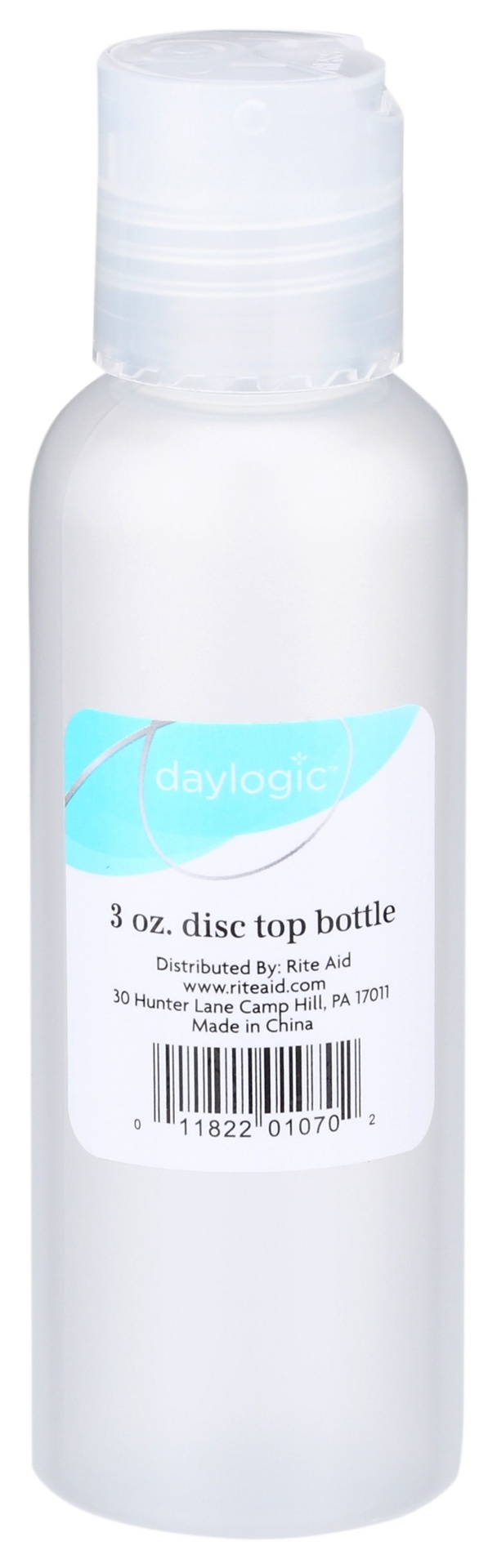 slide 1 of 1, Daylogic Disc Top Bottle, 3 oz