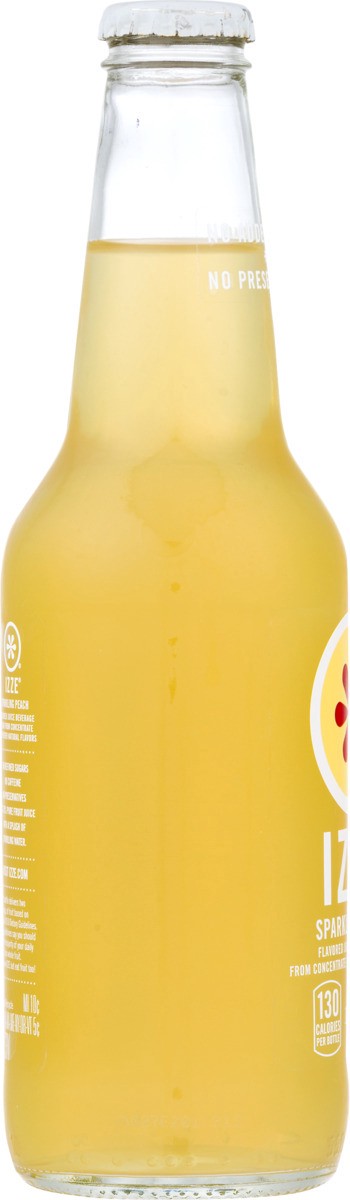 slide 5 of 7, Izze Sparkling Peach Juice Beverage - 12 fl oz, 12 fl oz