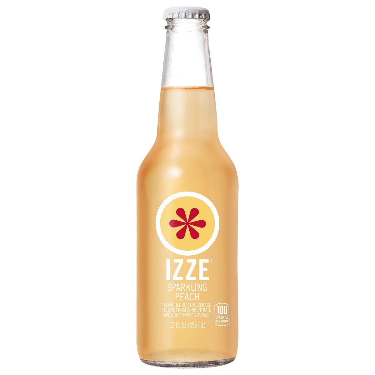 slide 1 of 7, Izze Sparkling Peach 12 Fl Oz, 12 fl oz