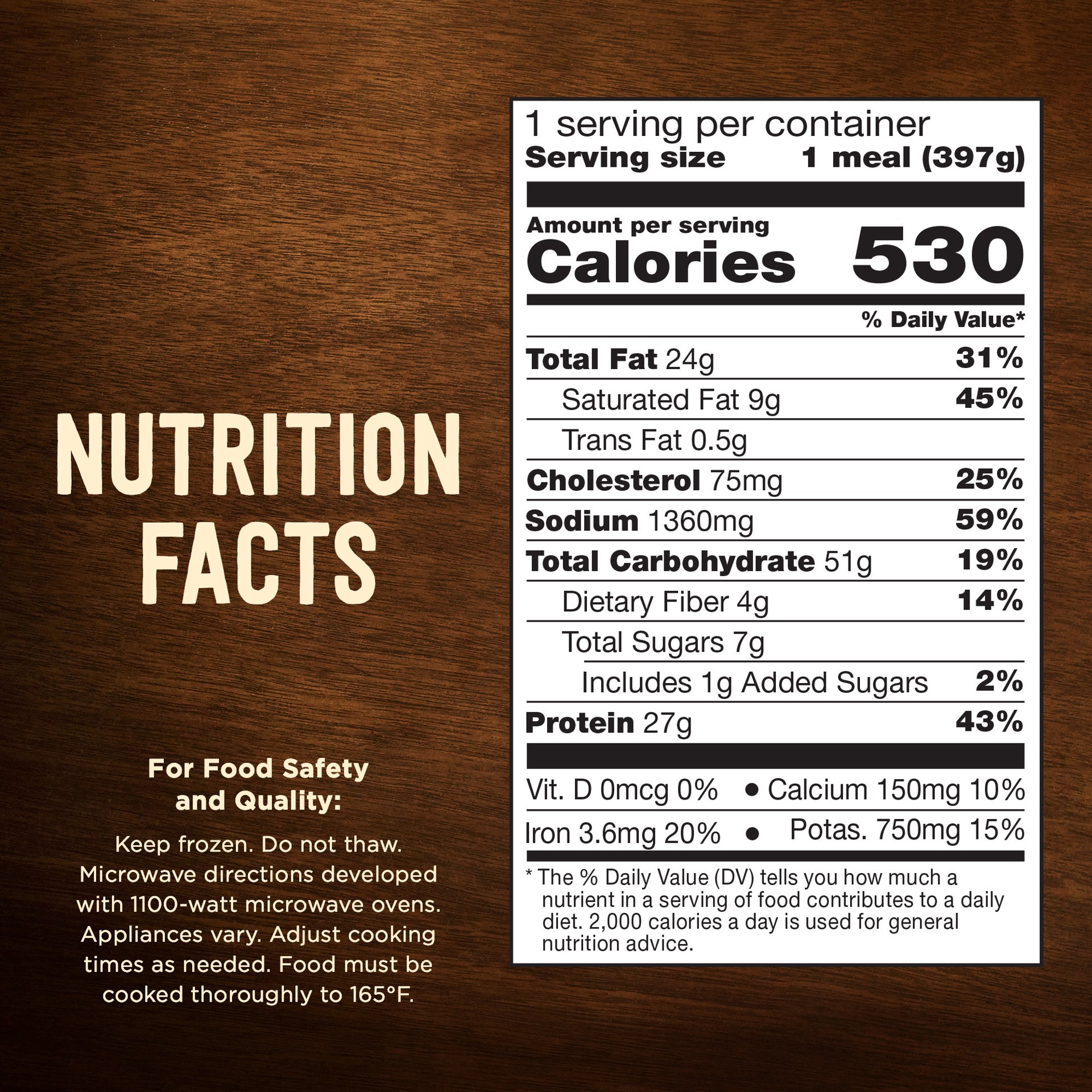 slide 3 of 5, Marie Callender's Duos, Meatball Marinara & Fettuccini with Chicken & Broccoli, Frozen Meal, 14 oz., 14 oz