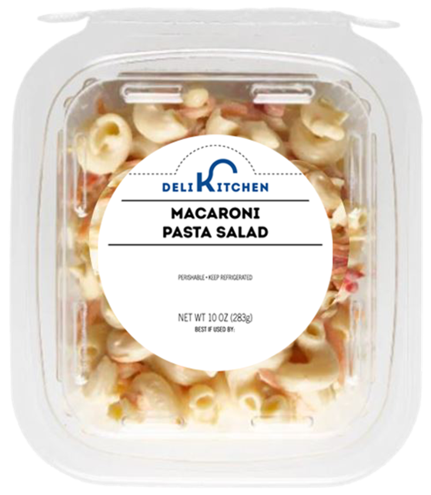 slide 1 of 1, Deli Kitchen Macaroni Pasta Salad, 8 oz
