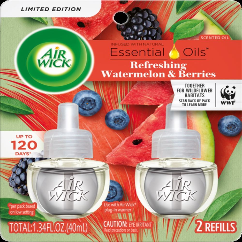 slide 1 of 1, Air Wick So Watermelon Berry, 2 bc