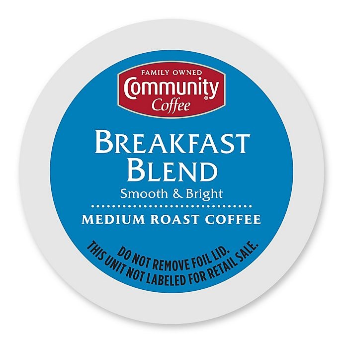 Community Coffee Breakfast Blend Coffee Pods for Single Serve Coffee