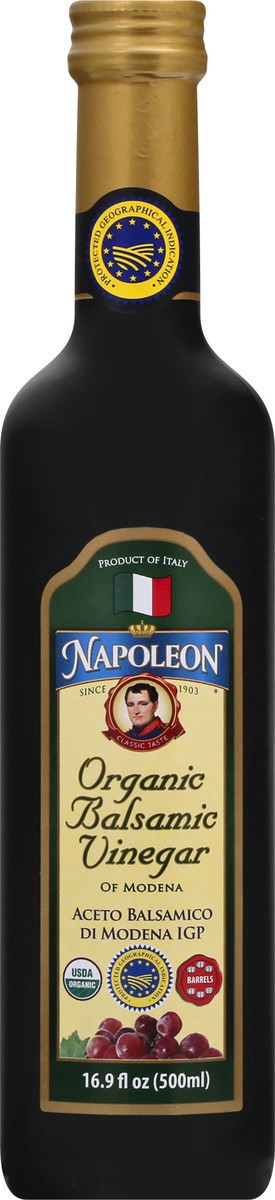 slide 6 of 9, Napoleon Organic Balsamic Vinegar 16.9 oz, 16.9 fl oz