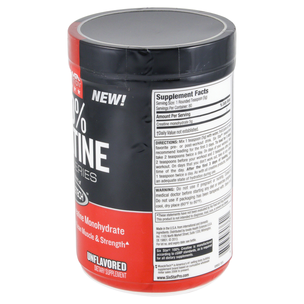 slide 2 of 4, Six Star Creatine Powder, 0.88 lb