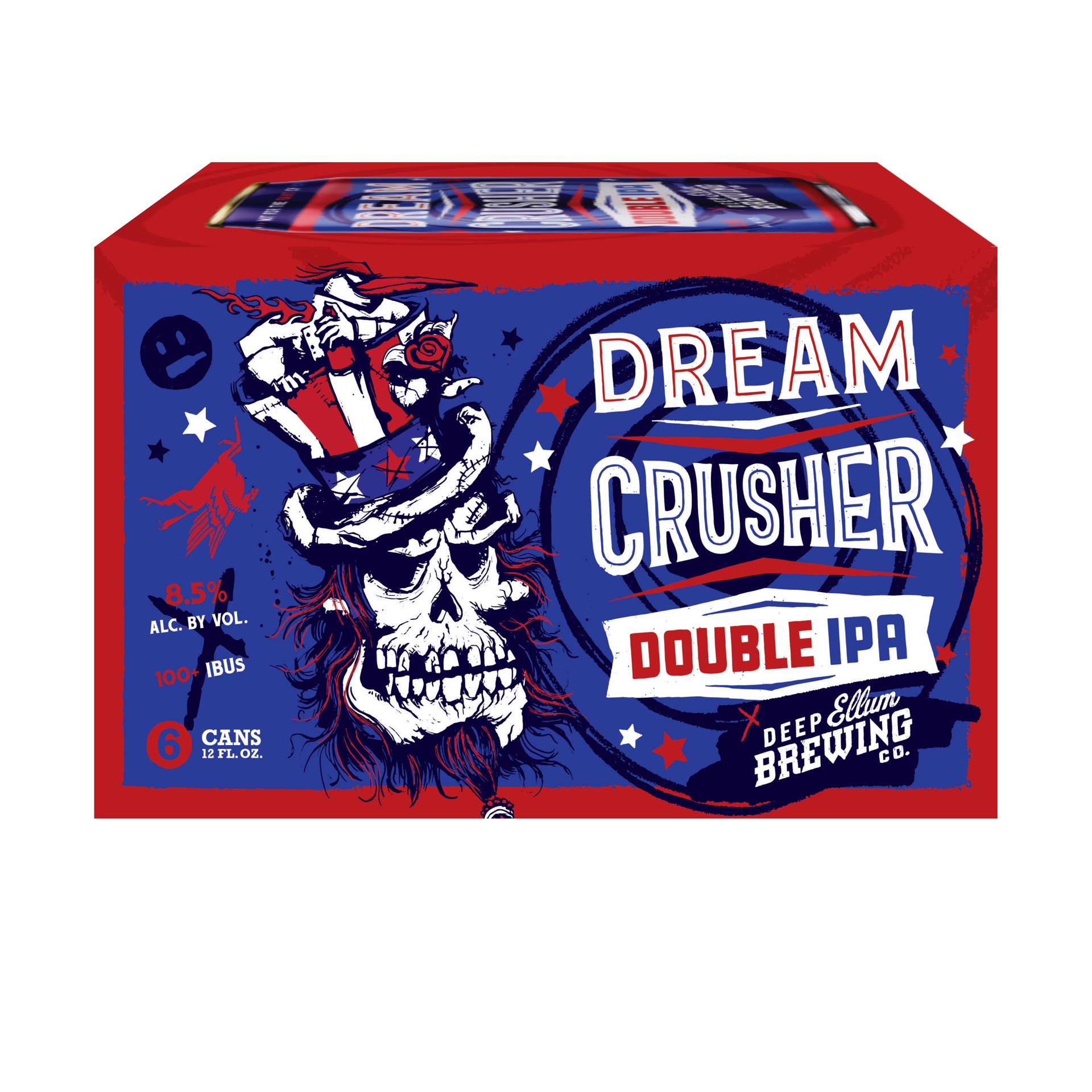 slide 3 of 8, Deep Ellum Brewing Co. Deep Ellum Dream Crusher 4/6/12oz, 6 ct