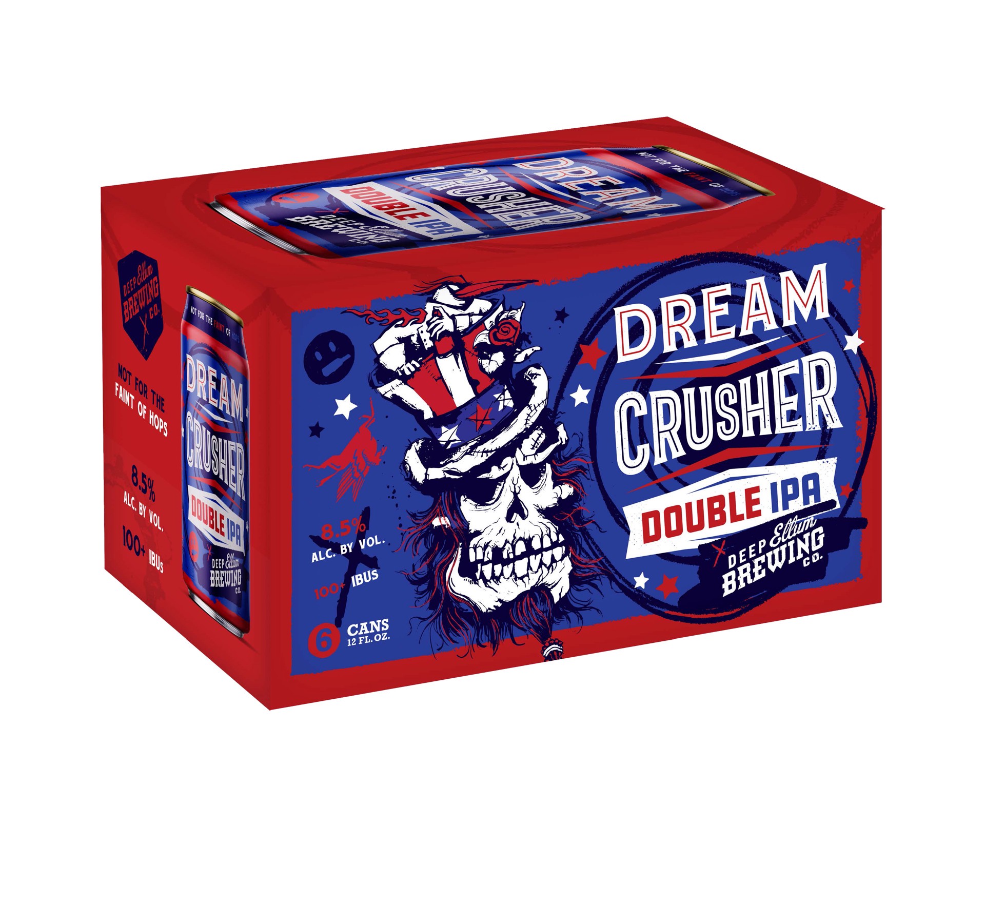 slide 6 of 8, Deep Ellum Brewing Co. Deep Ellum Dream Crusher 4/6/12oz, 6 ct