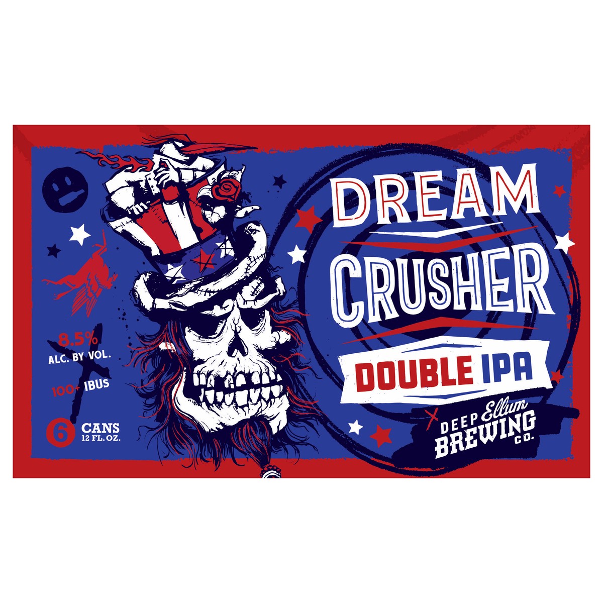slide 1 of 8, Deep Ellum Brewing Co. Deep Ellum Dream Crusher 4/6/12oz, 6 ct