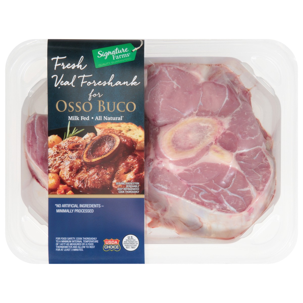 slide 2 of 4, Signature Farms Veal Osso Buco - 1 Lb, per lb