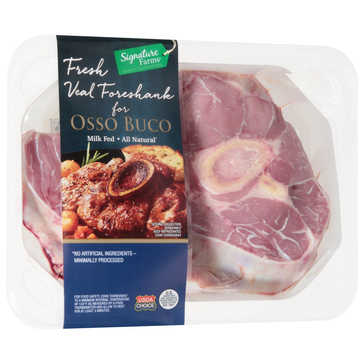slide 3 of 4, Signature Farms Veal Osso Buco - 1 Lb, per lb