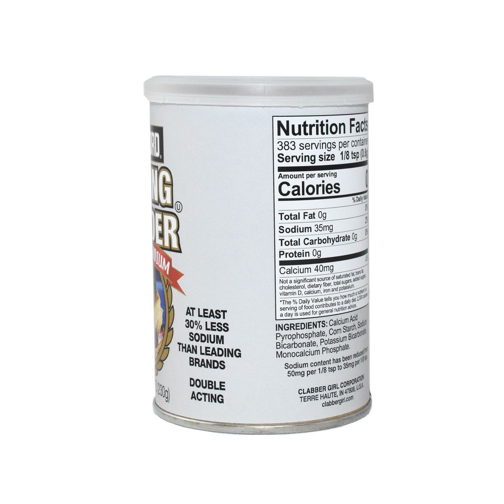 Rumford Reduced Sodium Baking Powder 8.1 oz Shipt