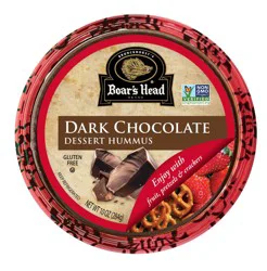 Boar's Head Dark Chocolate Dessert Hummus - 10 oz