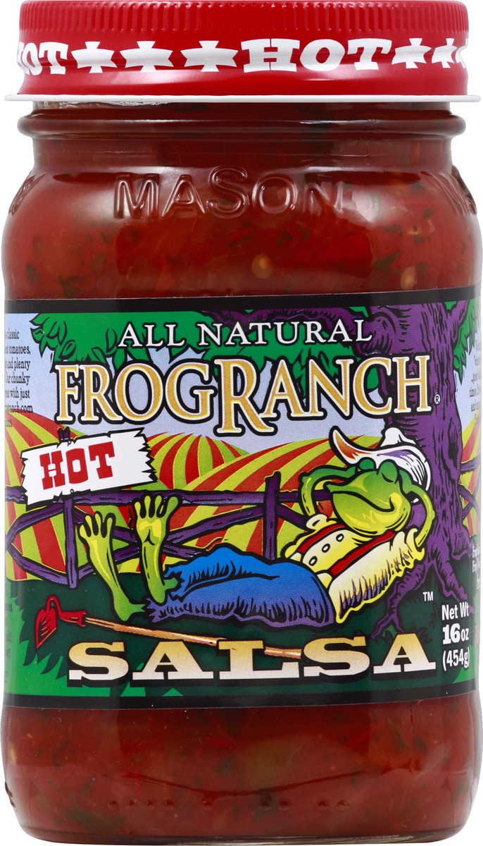 slide 2 of 2, FrogRanch Salsa 16 oz, 16 oz