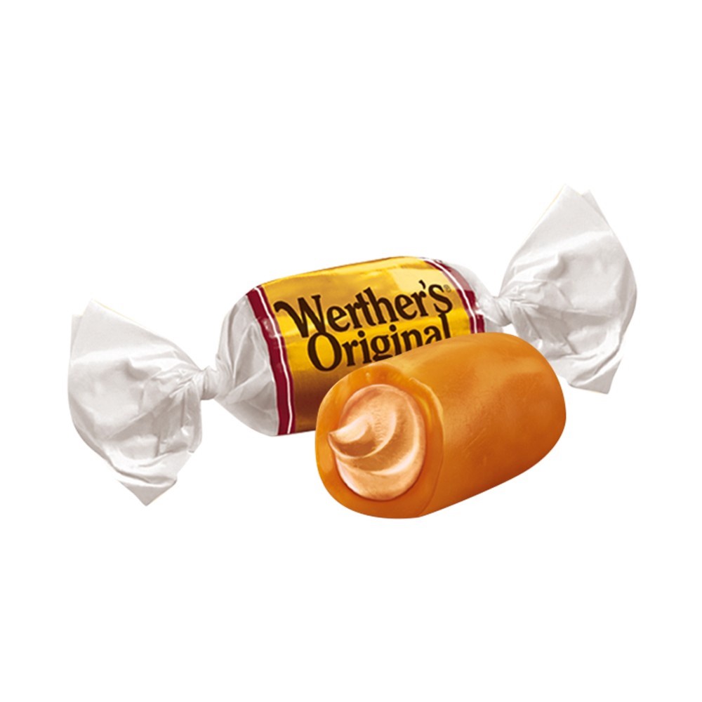 slide 4 of 6, Werther's Original Cinnamon Crème Soft Caramels Stand Up Bag, 7.4 oz