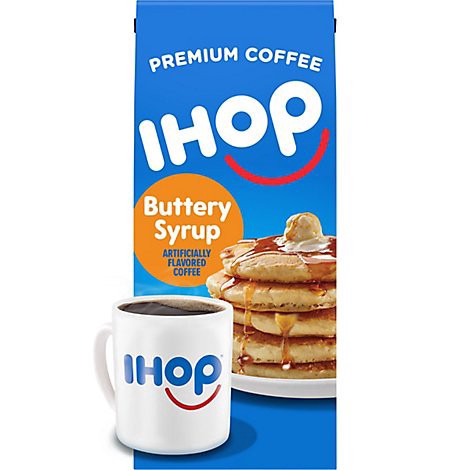 slide 1 of 1, Ihop Buttery Syrup Regular Roast and Ground - 11 Oz, 11 oz