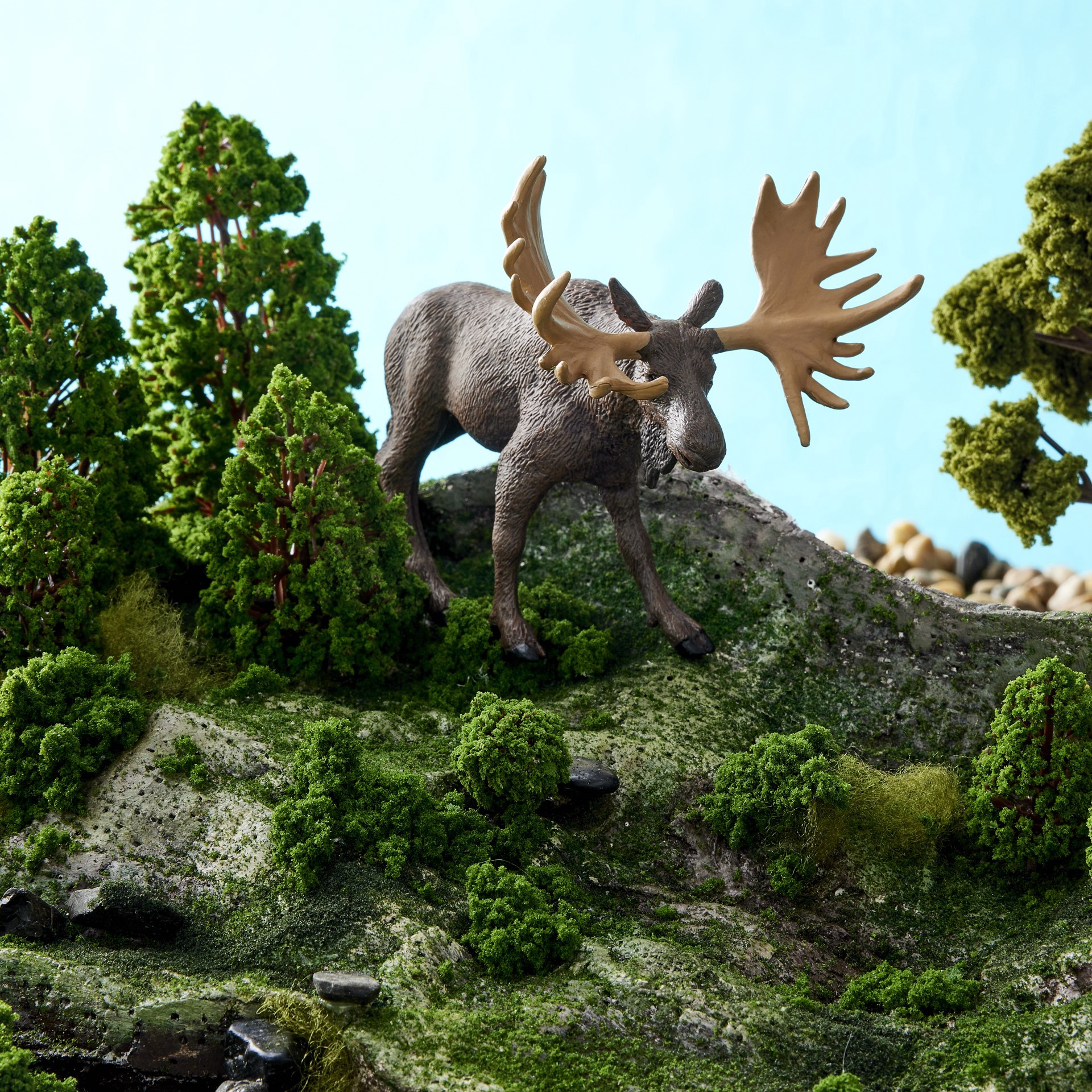 slide 2 of 2, Safari Ltd. Safari Ltd Moose, 5 in x 4.5 in