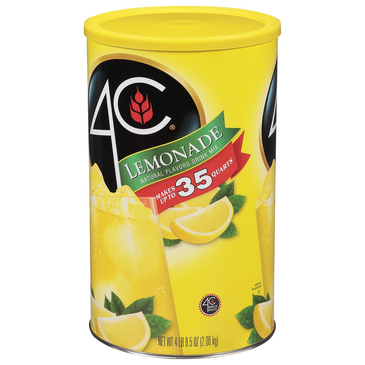 slide 2 of 11, 4C Lemonade Drink Mix, 35 Quarts, 72.5 oz