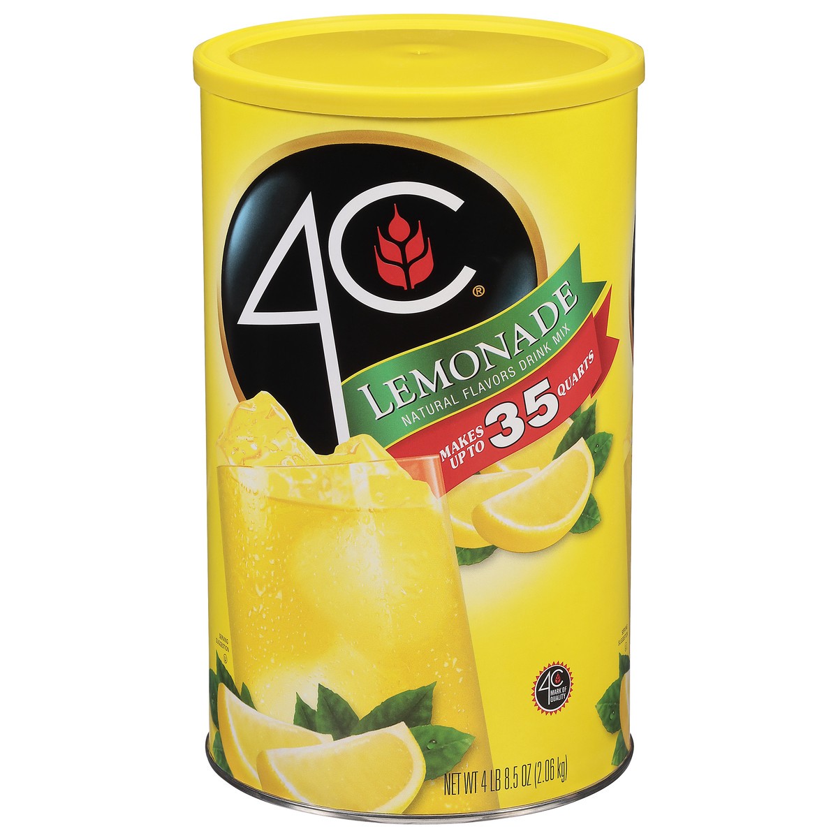 slide 6 of 11, 4C Lemonade Drink Mix, 35 Quarts, 72.5 oz