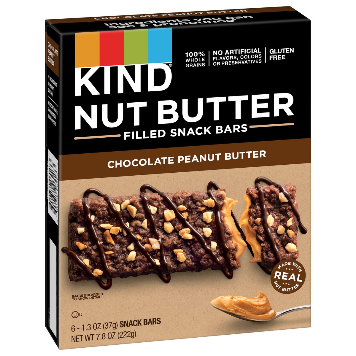 slide 2 of 7, KIND Nut Bars, Chocolate Peanut Butter Nut Butter Filled Bar- 7.8 oz, 7.8 oz