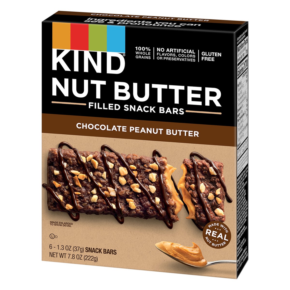 slide 6 of 7, KIND Nut Bars, Chocolate Peanut Butter Nut Butter Filled Bar- 7.8 oz, 7.8 oz