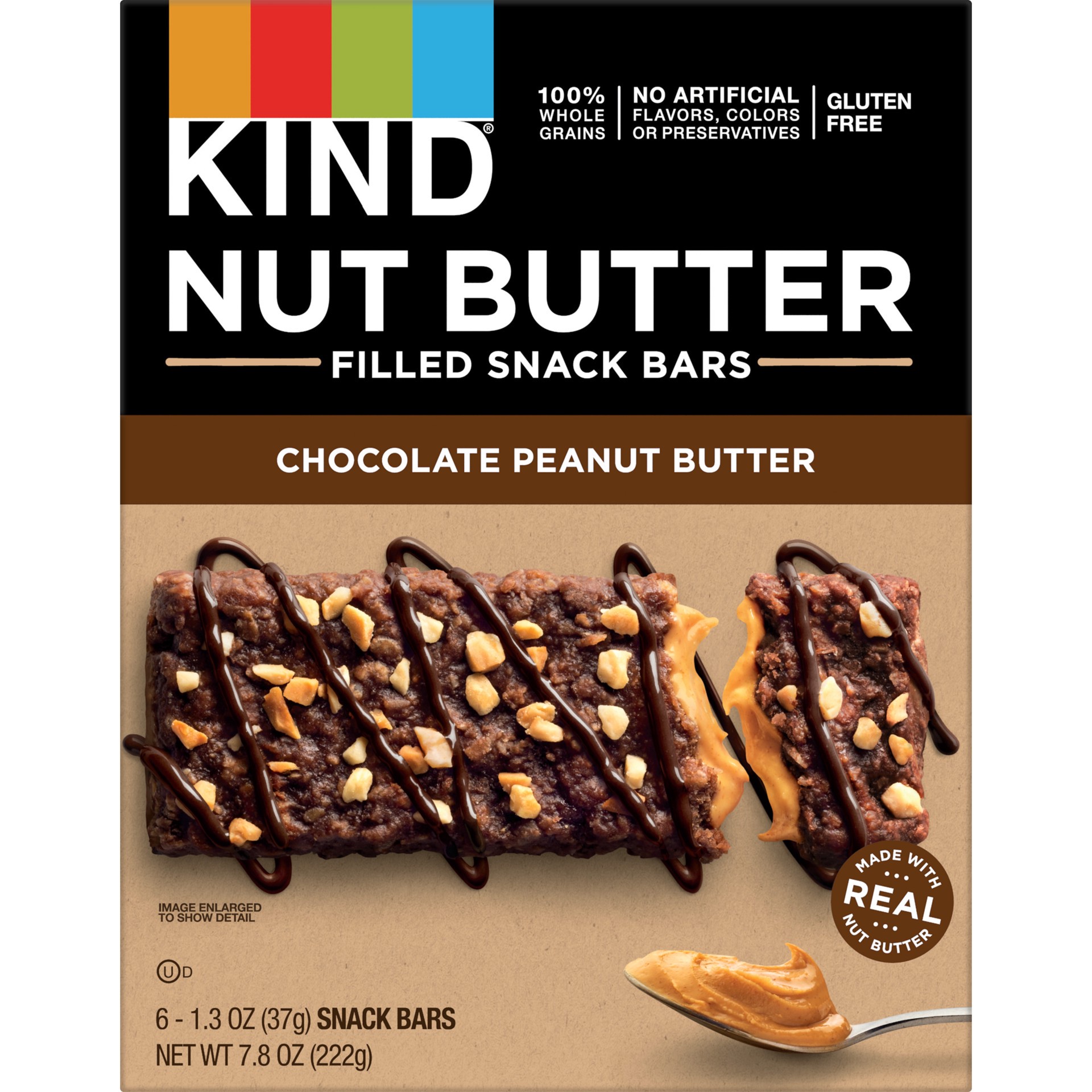 slide 1 of 7, KIND Nut Bars, Chocolate Peanut Butter Nut Butter Filled Bar- 7.8 oz, 7.8 oz