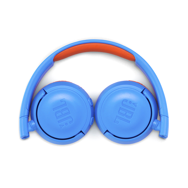 slide 1 of 1, JBL JR300BT Kids Wireless On Ear Headphones- Rocker Blue, 1 ct