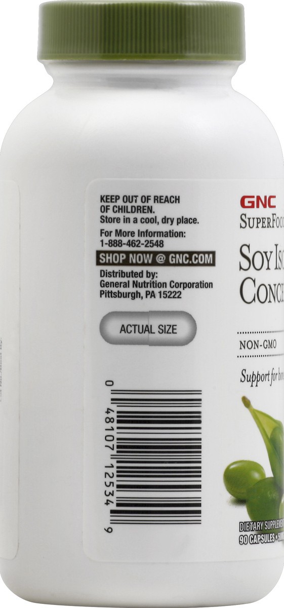 slide 2 of 6, GNC Soy Isoflavone Concentrate 90 ea, 90 ct