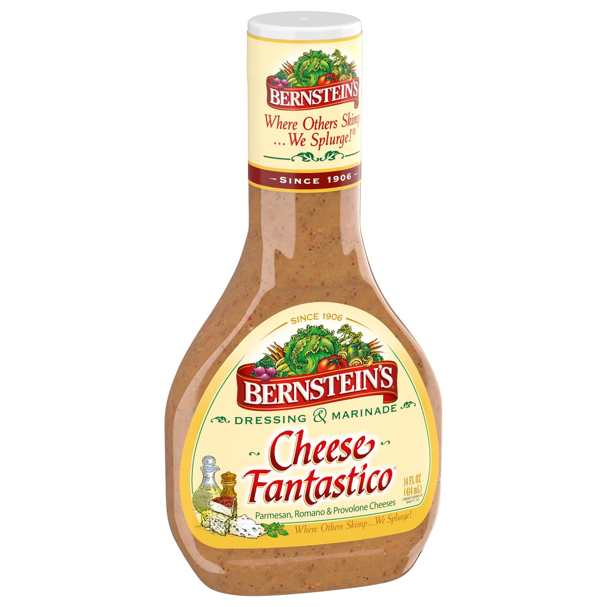 slide 2 of 5, Bernstein's Cheese Fantastico Dressing & Marinade 14 fl oz, 