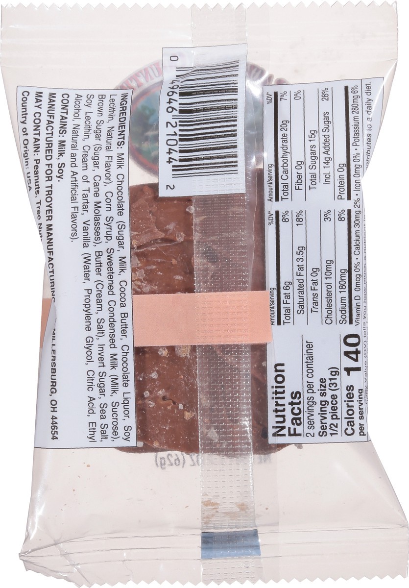 slide 12 of 14, Backroad Country Milk Chocolate Caramel Sea Salt Bar 2.2 oz, 2.2 oz