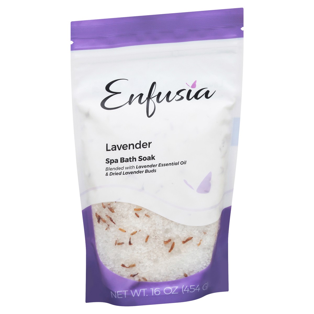 slide 11 of 12, Enfusia Lavender Spa Bath Soak 16 oz, 16 oz