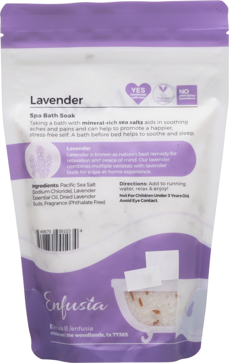 slide 2 of 12, Enfusia Lavender Spa Bath Soak 16 oz, 16 oz