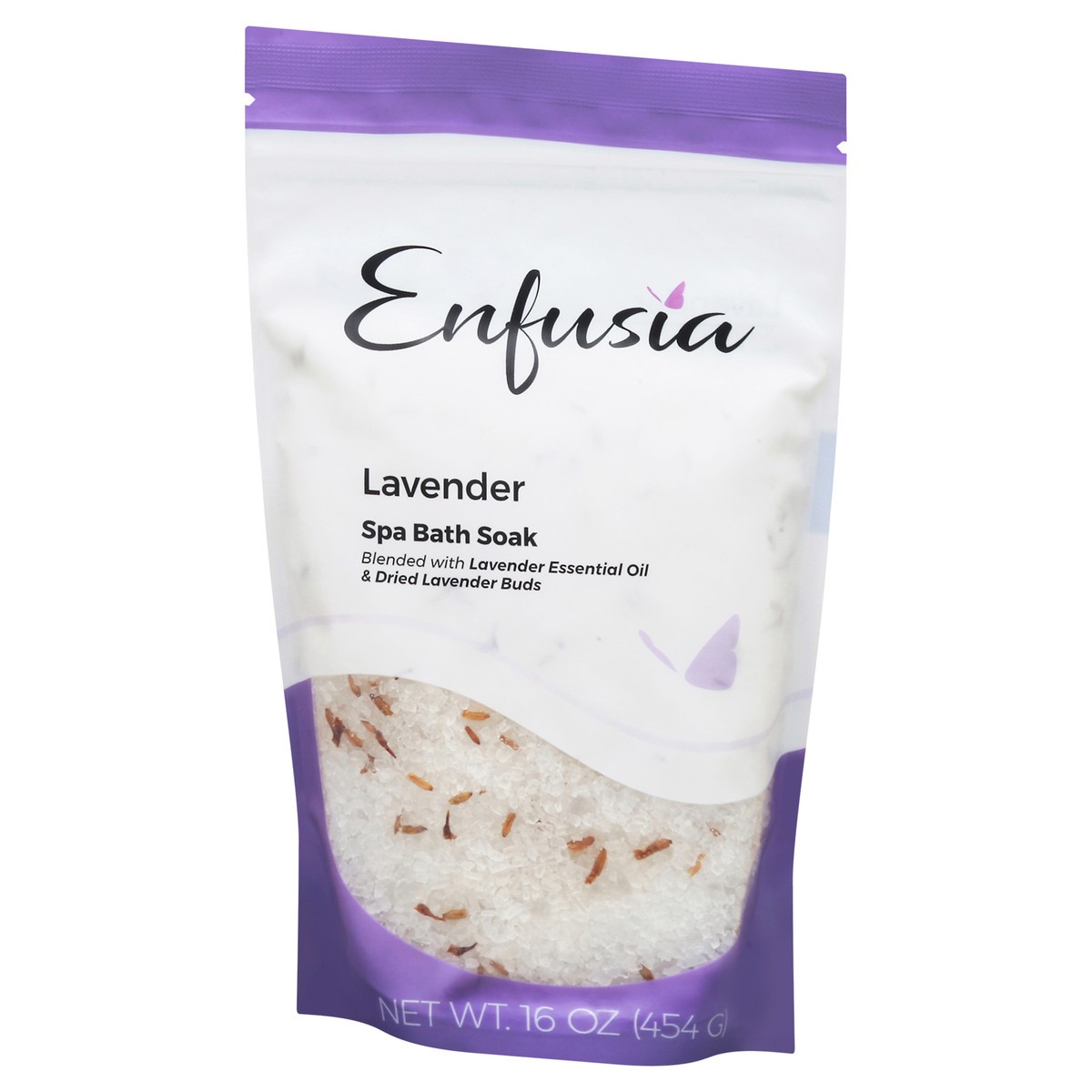 slide 7 of 12, Enfusia Lavender Spa Bath Soak 16 oz, 16 oz