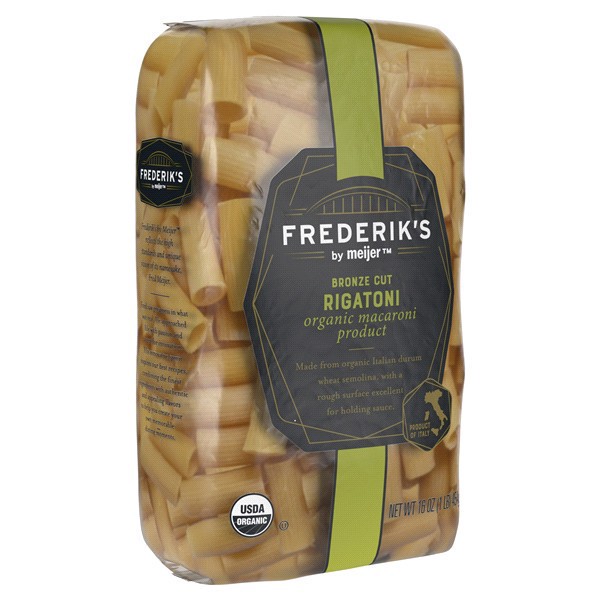 slide 7 of 29, FREDERIKS BY MEIJER Frederik's by Meijer Rigatoni Pasta, 16 oz
