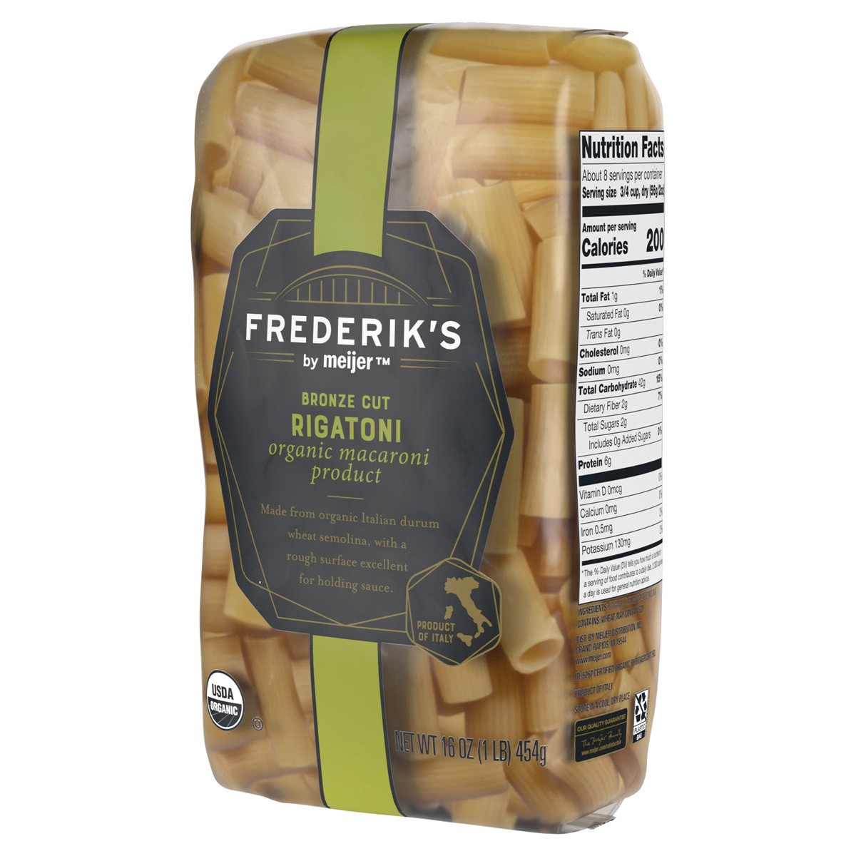 slide 19 of 29, FREDERIKS BY MEIJER Frederik's by Meijer Rigatoni Pasta, 16 oz